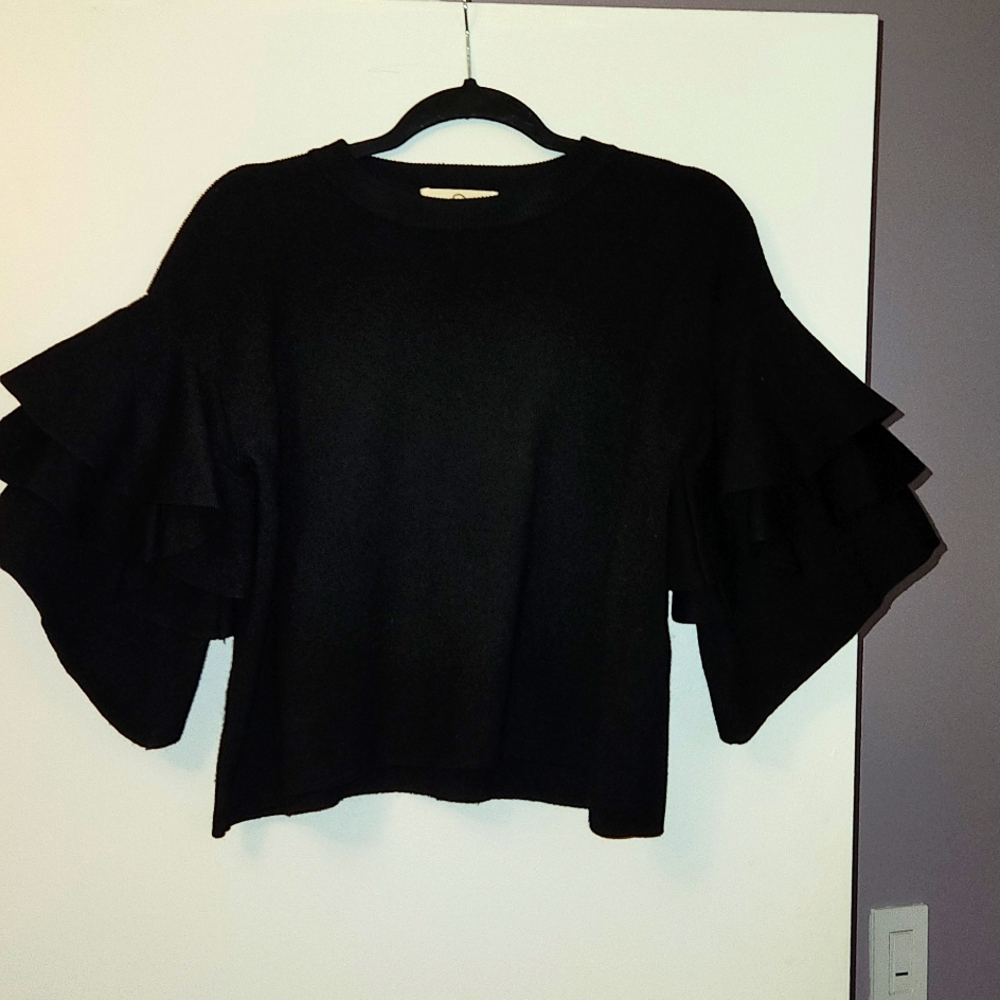 Whiskey Grade women's black sweater size small